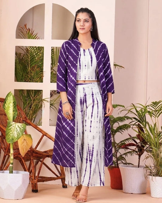 Tatvani Hand Block Printed Cotton Shrug for Women | Natural Dye Long Ethnic Shrug | Indian Artisan Handmade Handblock Printed Cotton Outerwear | Indo-Western Ethnic Wear | Sizes 36 to 54